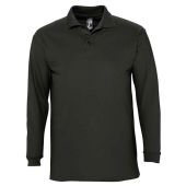 SOL'S Winter II Long Sleeve Cotton Piqué Polo Shirt