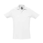 SOL'S Spring II Heavy Cotton Piqué Polo Shirt - White Size 5XL