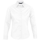 SOL'S Ladies Eden Long Sleeve Fitted Shirt - White Size XXL