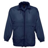 SOL'S Unisex Surf Windbreaker Jacket - Navy Size XXL