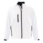 SOL'S Relax Soft Shell Jacket - White Size 4XL