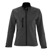 SOL'S Ladies Roxy Soft Shell Jacket - Charcoal Size XXL