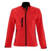 SOL'S Ladies Roxy Soft Shell Jacket - Red Size XXL