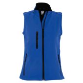 SOL'S Ladies Rallye Soft Shell Bodywarmer - Royal Blue Size XXL