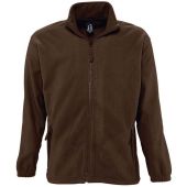 SOL'S North Fleece Jacket - Dark Chocolate Size 5XL