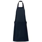 SOL'S Gala Long Bib Apron - Navy Size ONE