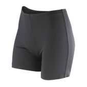 Spiro Impact Ladies Softex® Shorts - Black Size XXL/18