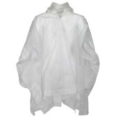 Splashmacs Rain Poncho - Clear Size ONE