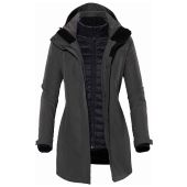 Stormtech Ladies Avalanche System 3-in-1 Jacket - Charcoal Twill Size XXL