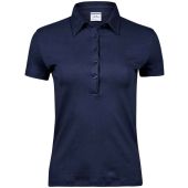 Tee Jays Ladies Pima Cotton Interlock Polo Shirt - Navy Size XXL