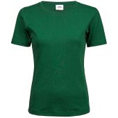 Tee Jays Ladies Interlock T-Shirt - Forest Green Size 3XL