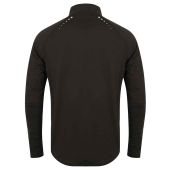 Tombo Long Sleeve Zip Neck Performance Top