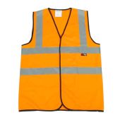 Warrior Hi-Vis Waistcoat