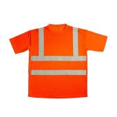 Warrior Hi-Vis T-Shirt - Fluorescent Orange Size 4XL