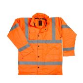 Warrior Hi-Vis Motorway Jacket