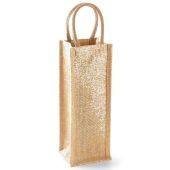 Westford Mill Shimmer Jute Bottle Bag