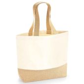 Westford Mill Jute Base Canvas Tote