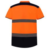 Yoko Two Tone Short Sleeve Polo Shirt