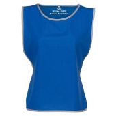 Yoko Hi-Vis Reflective Border Tabard - Royal Blue Size L/XL