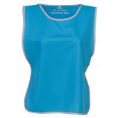 Yoko Hi-Vis Reflective Border Tabard - Sapphire Blue Size L/XL