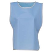 Yoko Hi-Vis Reflective Border Tabard - Sky Blue Size L/XL