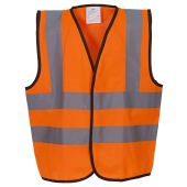 Yoko Kids Hi-Vis Two Band and Braces Waistcoat