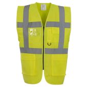 Yoko Executive Waistcoat - Yellow Size 5XL