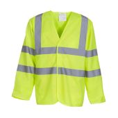 Yoko Hi-Vis Long Sleeve Jacket - Yellow Size 3XL