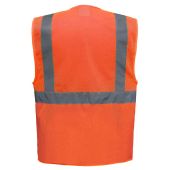 Yoko Hi-Vis Top Cool Open Mesh Executive Waistcoat