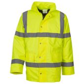 Yoko Hi-Vis Classic Motorway Jacket - Yellow Size 6XL