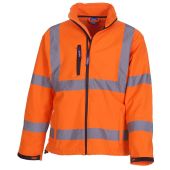 Yoko Hi-Vis Soft Shell Jacket - Orange Size 4XL