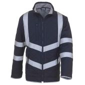 Yoko Hi-Vis Kensington Jacket - Navy Size 3XL