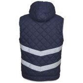 Yoko Hi-Vis Kensington Hooded Gilet