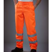 Yoko Hi-Vis Poly/Cotton Work Trousers